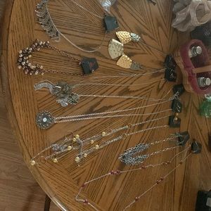 10 necklaces short and long $2.75 a piece out of business!